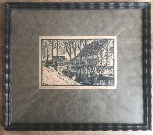 Klassiek van opa’s zolder, Antiek en Kunst, Kunst | Etsen en Gravures, Ophalen of Verzenden