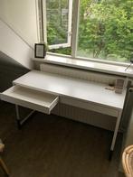 VERHOOGD bureau + stoel ikea, Ophalen, Gebruikt