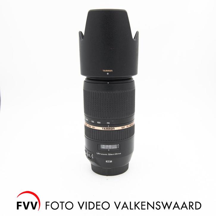 Tamron SP 70-300MM F/4-5.6 Di VC USD CANON EF, Audio, Tv en Foto, Fotografie | Lenzen en Objectieven, Gebruikt, Telelens, Zoom