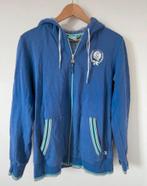 Sjeng. Paarse sweater met hoodie. Paars Zilver. Maat XL, Ophalen of Verzenden, Zo goed als nieuw, Maat 46/48 (XL) of groter, Paars