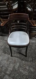 Stoelen horeca restaurant bistro Satelliet, Ophalen, Gebruikt, Bruin, Geen