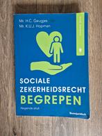Sociale zekerheidsrecht begrepen, negende druk Geugjes, Boeken, Ophalen of Verzenden, Alpha, Zo goed als nieuw, HBO