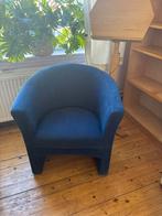 Gratis Leuke  blauwe stoel niet verkleurd geen vlekken, Huis en Inrichting, Stoelen, Ophalen of Verzenden