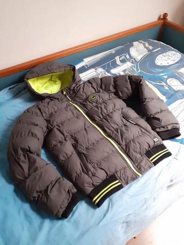 mooie Cars Jeans winterjas jongen maat 15/152 khaki capuchon beschikbaar voor biedingen
