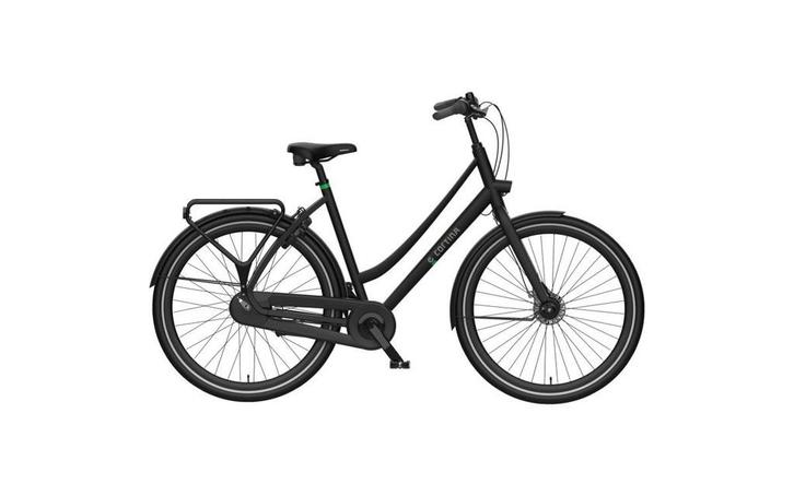 CORTINA Fiets Tide L57 Dames Zwart 57cm 2024, Fietsen en Brommers, Fietsen | Dames | Damesfietsen, Nieuw, Overige merken, 56 cm of meer