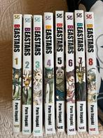 Beastars Manga Volumes 1-8, Complete serie of reeks, Ophalen, Gelezen