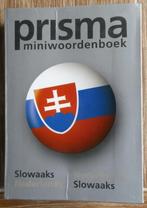 Prisma Miniwoordenboek Slowaaks - Slowakije, Boeken, Ophalen of Verzenden, Zo goed als nieuw, Prisma of Spectrum, Overige talen