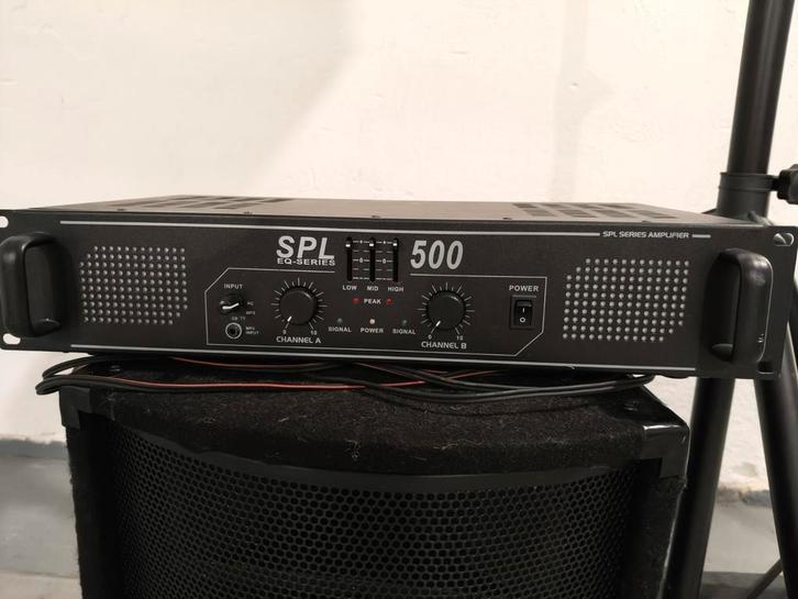 500W DJ Speaker Set - Complete Geluidsinstallatie, Muziek en Instrumenten, Versterkers | Keyboard, Monitor en PA, Zo goed als nieuw