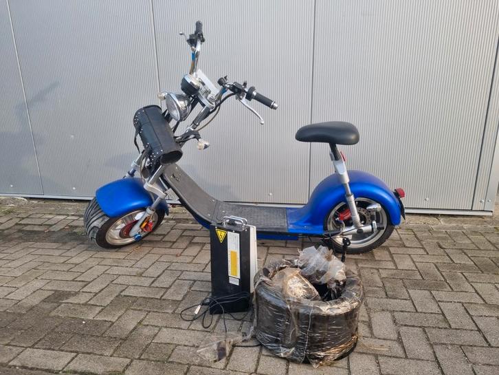 Elektrische scooter e chopper - Opknapper, Fietsen en Brommers, Snorfietsen en Snorscooters, Gebruikt, Overige merken, Elektrisch