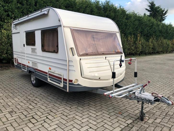 Home Car Racer 430 met voortent, Caravans en Kamperen, Caravans, Particulier, tot en met 4, 750 - 1000 kg, Rondzit, Home-car, 4 tot 5 meter
