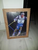 Alberto Tomba fotolijst 36 x 27 cm, Ophalen of Verzenden