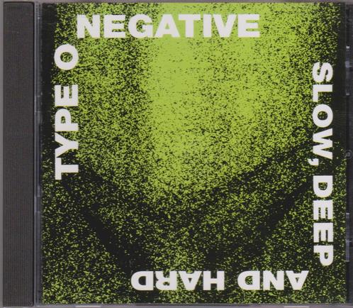 Type o negative - Slow, Deep and Hard., Cd's en Dvd's, Cd's | Hardrock en Metal, Gebruikt, Ophalen of Verzenden