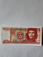 Biljet + 4 munten Cuba Che Guevara kk, Postzegels en Munten, Bankbiljetten | Amerika, Ophalen of Verzenden, Midden-Amerika