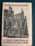 10 artisktieke prentbriefkaarten St Jan Den Bosch, Verzenden, 1940 tot 1960, Ongelopen, Noord-Brabant
