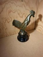 Art deco HAAN IN BRONZ. C.Brau, Antiek en Kunst, Antiek | Koper en Brons, Ophalen of Verzenden, Brons