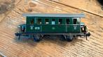 Fleischmann 5001 groene passagierswagon, Gebruikt, Gelijkstroom, Fleischmann, Wagon