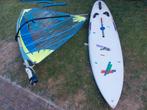 Tiga Swift 325 surfplank inclusief zeil en toebehoren, Watersport en Boten, Ophalen of Verzenden, Gebruikt, Plank, 5 tot 7 m²