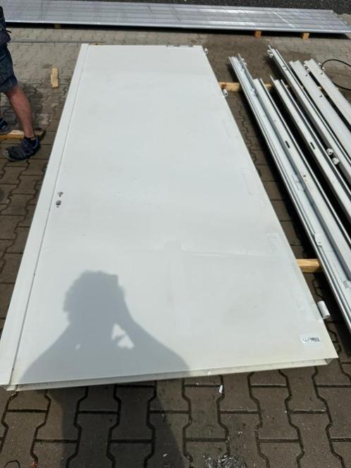 Stalen loopdeuren 2400x3500 loopdeur wit incl. kozijnen, Doe-het-zelf en Verbouw, Deuren en Horren, Zo goed als nieuw, Binnendeur