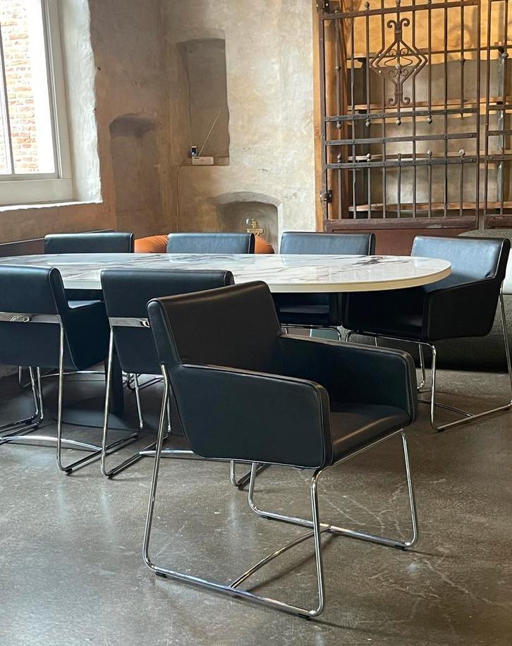8 Leolux Spring Butterfly stoelen nieuw!, Huis en Inrichting, Stoelen, Nieuw, Wit, Ophalen