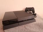Playstation 4 500GB + controller met Hall Effect Sticks, 500 GB, Verzenden, Refurbished, Met 1 controller