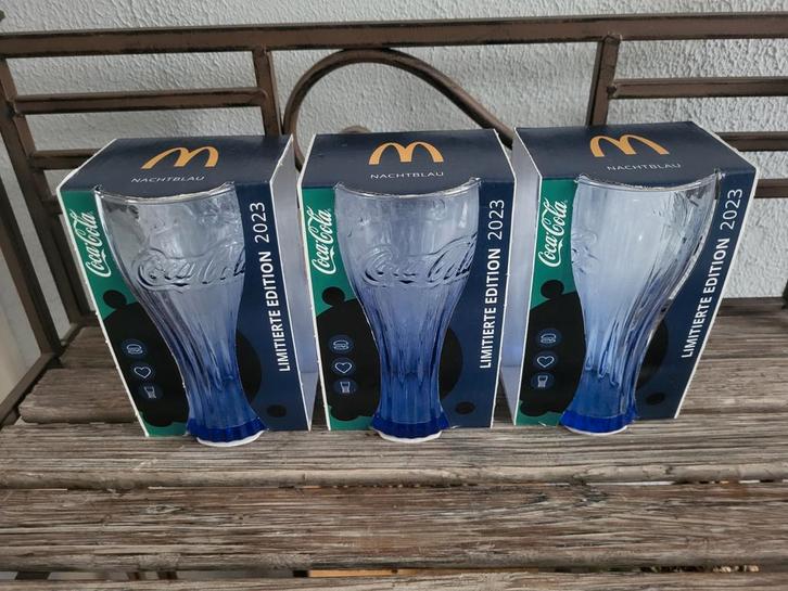 Coca Cola glazen Mc Donalds 2023 Duitsland Nieuw, Verzamelen, Glas en Borrelglaasjes, Nieuw, Frisdrankglas, Ophalen