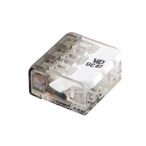 LASKLEM UNIVERSEEL 3 draden van 0.2 tot 4mm² (per 50 stuks), Huis en Inrichting, Lampen | Losse lampen, Ophalen of Verzenden