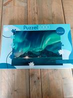 Puzzel 1000 stukjes - Noorderlicht met puzzelmat, Hobby en Vrije tijd, Denksport en Puzzels, Ophalen of Verzenden, 500 t/m 1500 stukjes