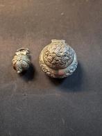 Sirihdoos of beteldoos Kettingdoos betel box and lime box, Ophalen of Verzenden