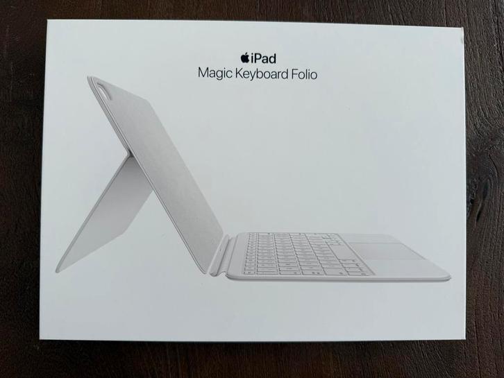 Apple Magic Keyboard Folio iPad 10th & 11th gen Wit, Computers en Software, Tablet-hoezen, Nieuw, Bescherming voor- en achterkant