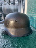 Duitse helm M42 WO2., Verzamelen, Militaria | Tweede Wereldoorlog, Ophalen of Verzenden, Duitsland, Helm of Baret