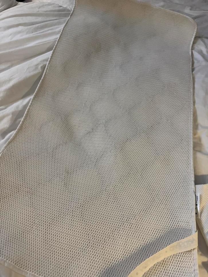 KinderMatras en Aerosleep Matrasbeschermer + 4 Hoeslakens, Kinderen en Baby's, Babywiegjes en Ledikanten, Gebruikt, Ledikant, Ophalen of Verzenden