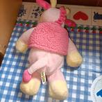 Eddy Toys roze giraffe knuffel giraf 28 cm groot, Kinderen en Baby's, Speelgoed | Knuffels en Pluche, Ophalen of Verzenden
