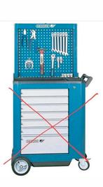 Gedore gereedschapswagen inzinkbare achterwand, Doe-het-zelf en Verbouw, Gereedschapskisten, Ophalen of Verzenden, Zo goed als nieuw