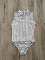Prachtige witte kanten body top, maat M. Blouse kant wit., Maat 38/40 (M), Ophalen of Verzenden, Onb, Wit