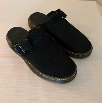 Uniseks dr. Martens Jorge II instappers maat 38 zwart suède beschikbaar voor biedingen
