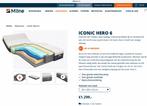 ZGAN. Mline Iconic Hero matras 80 x 200. Mline 6 matras, Ophalen, Eenpersoons, Zo goed als nieuw, 80 cm