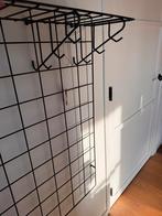 Vintage design kapstok rek van zwart draad, Zo goed als nieuw, Minder dan 100 cm, Metaal, Ophalen