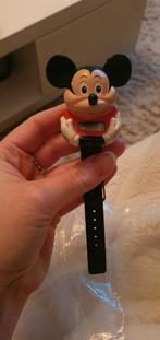 Horloge pratende Mickey Mouse vintage, Mickey Mouse, Ophalen of Verzenden, Zo goed als nieuw