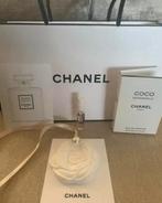 Luxe Chanel Coco Mademoiselle tas met keramieken Camelia, Ophalen of Verzenden, Nieuw, Miniatuur, Gevuld