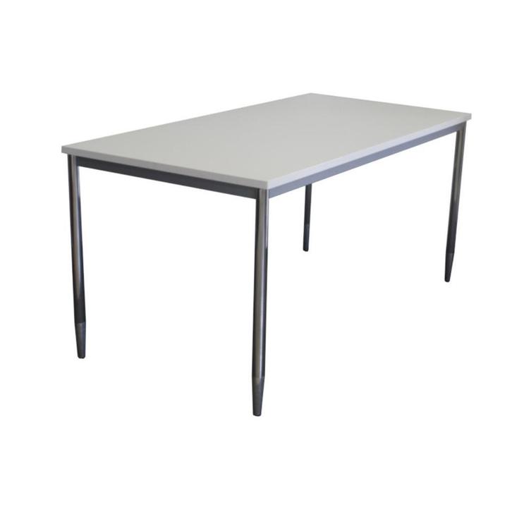 Artifort Vergadertafel Chroom Nieuw Blad B160xD80, Huis en Inrichting, Bureaus, Ophalen of Verzenden