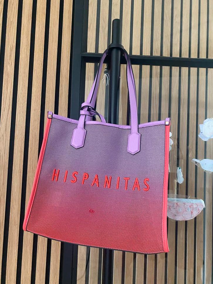Hispanitas Tas, Clutch & Schoenen Set, Sieraden, Tassen en Uiterlijk, Tassen | Damestassen, Zo goed als nieuw, Handtas, Paars