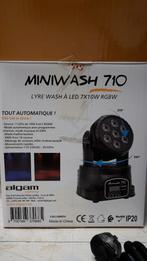 movinghead mini wash 710   7X10watt RGBW, Ophalen, Zo goed als nieuw, Licht, Geluidgestuurd