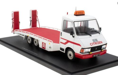 Citroen C35 LD autotransporter plateau schaal 1:24 Hachette, Hobby en Vrije tijd, Modelauto's | 1:24, Nieuw, Bus of Vrachtwagen