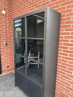 Vitrinekast, Huis en Inrichting, Ophalen, Gebruikt, 50 tot 100 cm, Metaal