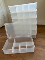Sorteerdozen Ikea Glis 7 stuks, Doos, Minder dan 35 cm, Ophalen of Verzenden, Zo goed als nieuw