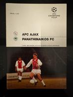Ajax-Panathinaikos Champions League 3 april 1996, Ophalen of Verzenden, Zo goed als nieuw, Ajax