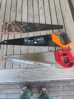 Handzaag, 3 stuks, Ophalen of Verzenden, Gebruikt, Overige soorten