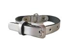 ALOKÉ Laklederen Halsband Zilver Nekomtr 13,5-17,5 cm KOOPJE, Ophalen of Verzenden, Nieuw