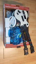 Nintendo Wii complete set, Spelcomputers en Games, Ophalen, Gebruikt, Met 2 controllers