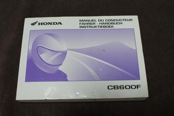 Honda CB600F 2005 motorfiets instructie boekje CB 600 F beschikbaar voor biedingen